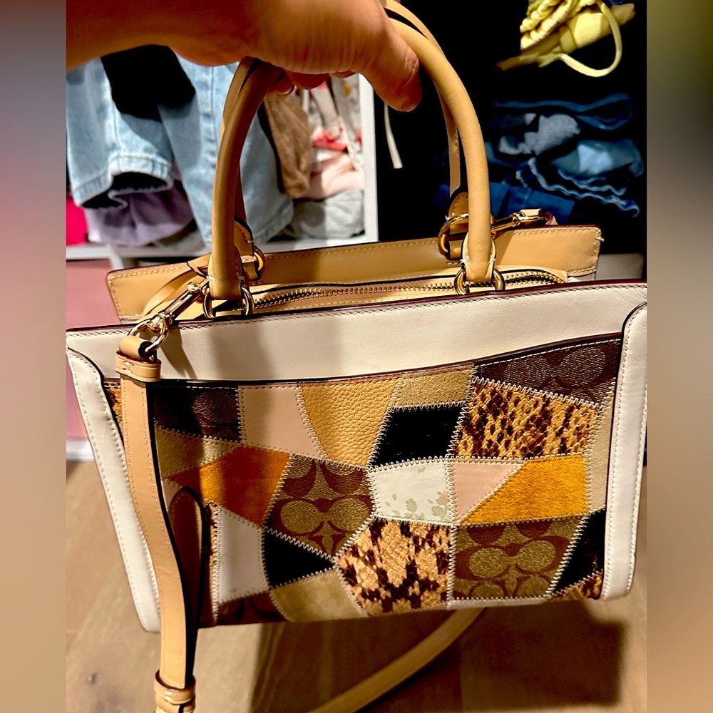 Coach handbag, only used one time